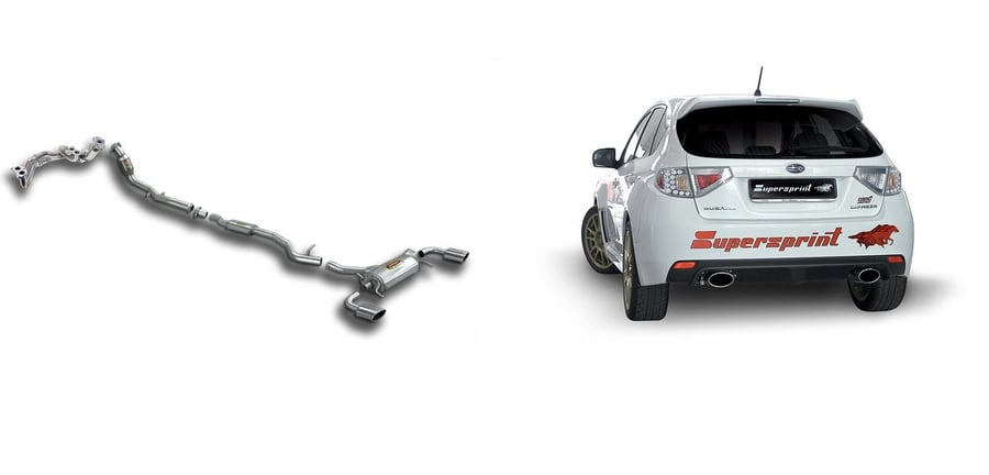 Supersprint Endrohr Set - rechts und links 962515